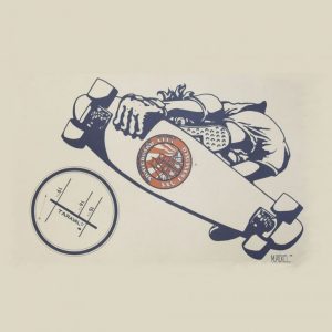 Logo for former San Francisco skateboard shop "Skates on Haight".