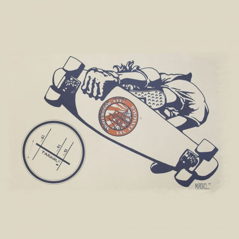 Logo for former San Francisco skateboard shop "Skates on Haight".